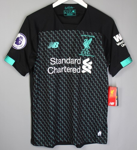 BNWT FC LIVERPOOL 2019 2020 THIRD FOOTBALL SHIRT JERSEY NEW S #4 VIRGIL - Picture 2 of 9