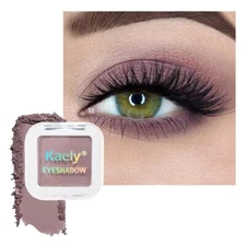 Taupe Lavender Plum Matte Eyeshadow for Older Women - Pigmented Waterproof