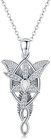Arwen Evenstar Necklace 925 Sterling Silver Lord of the Rings Jewelry Gifts