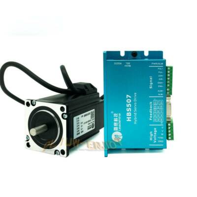 Leadshine Nema23 3 Phase Hybrid Servo Closed Loop HBS507+573HBM20-1000