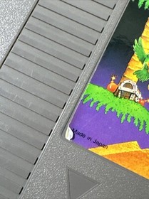 Mighty Bomb Jack (Nintendo NES, 1987) Cleaned Tested Working