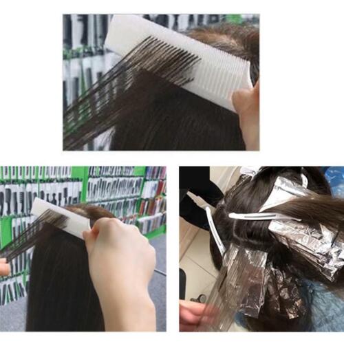 2Pcs Weaving Highlight Tool Foiling Hair Comb Salon Hairdressing Dyeing - Picture 3 of 12