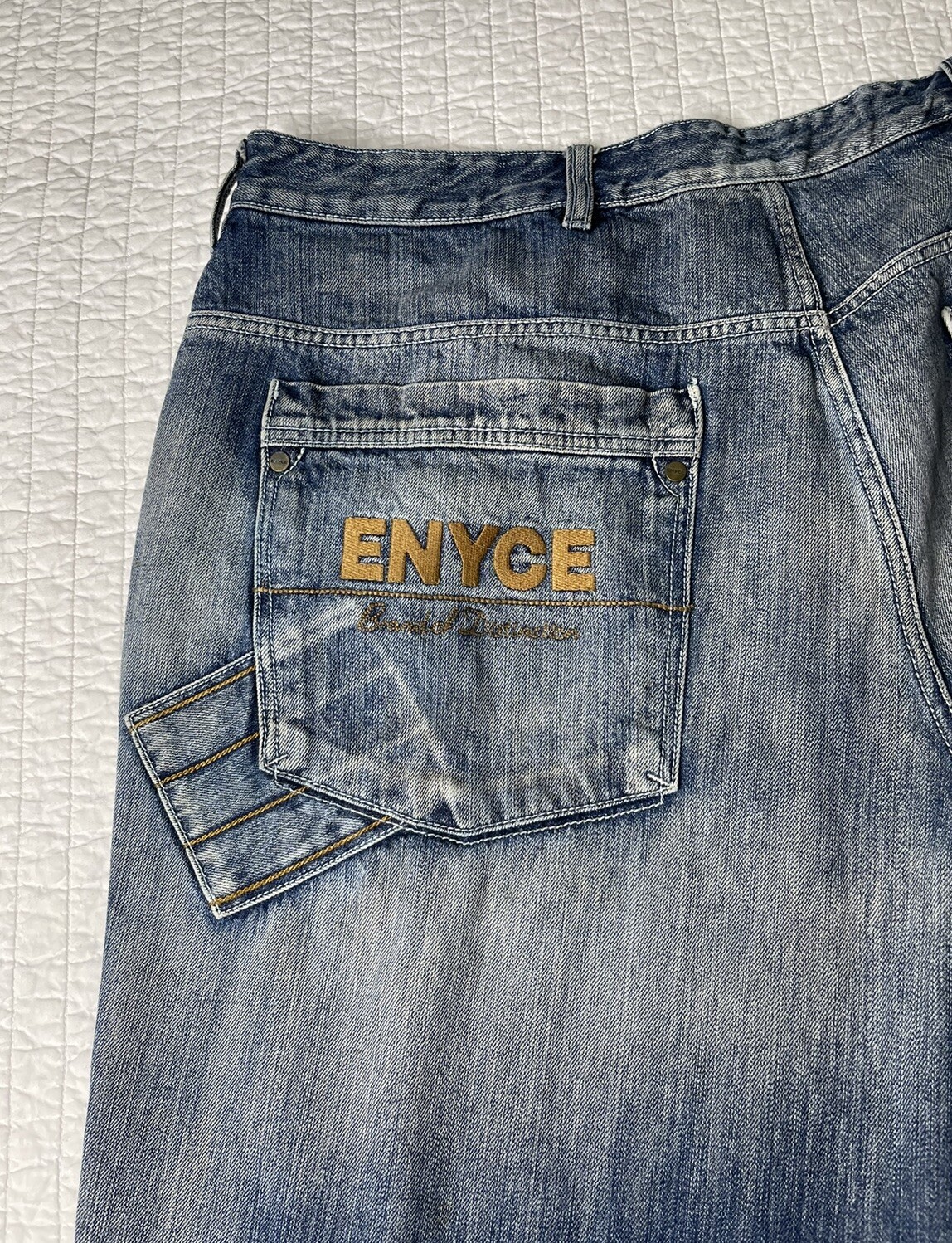 Vintage Enyce 42 Denim Jeans 90’s Hip Hop Y2K Str… - image 6