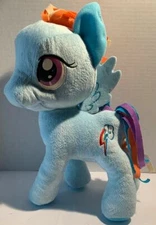 My Little Pony Rainbow Dash 12"  Plush Stuffed Animal 2013 Lovey Toy GUC