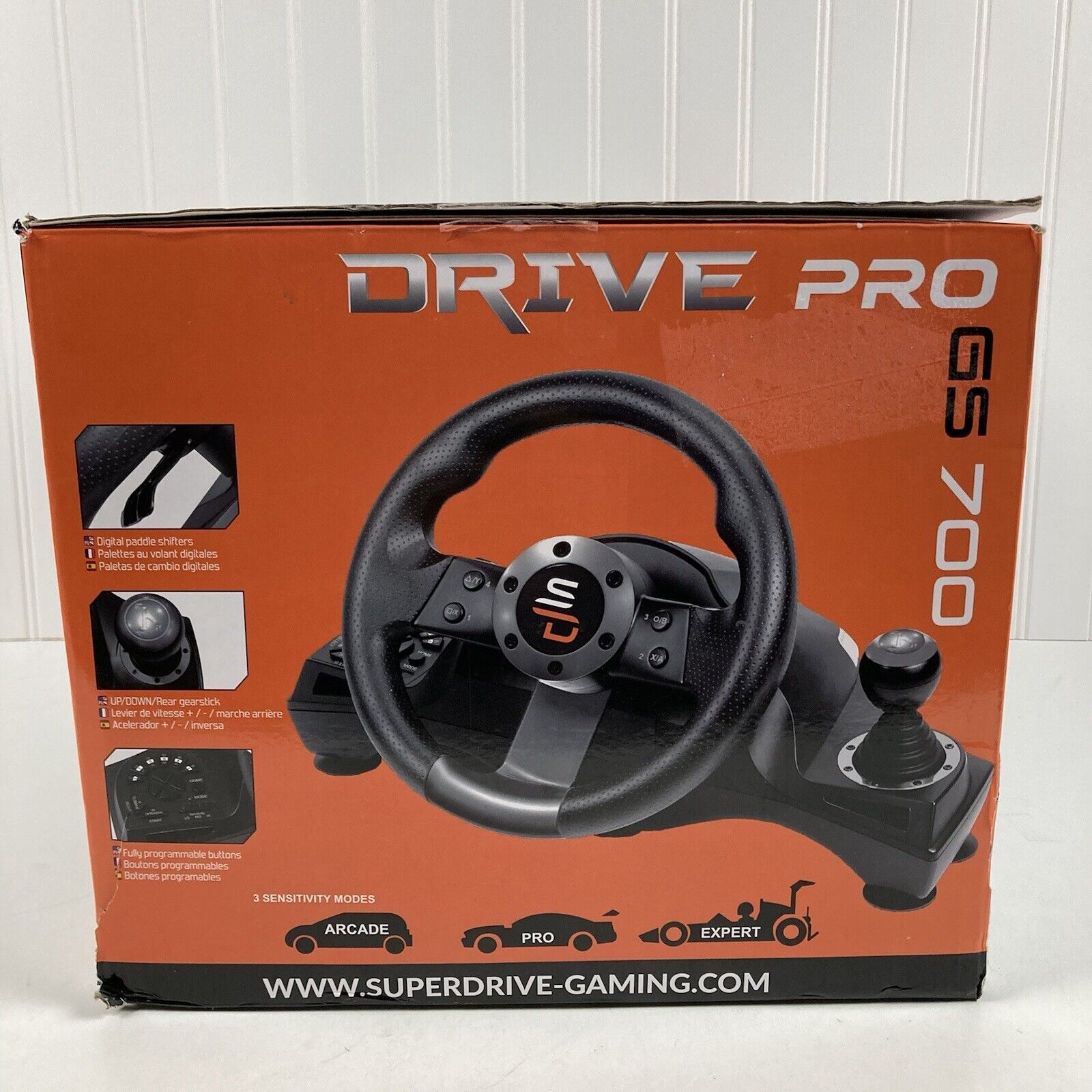 Subsonic Volant Drive Pro Sport PS4 PS3 Xbox One 