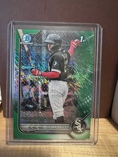 2022 Bowman Chrome /99 Elijah Tatis Refractor /99 Green Chicago White Sox