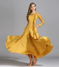 2020 NEW Latin Salsa Cha cha Tango Ballroom Dance Dress mm30