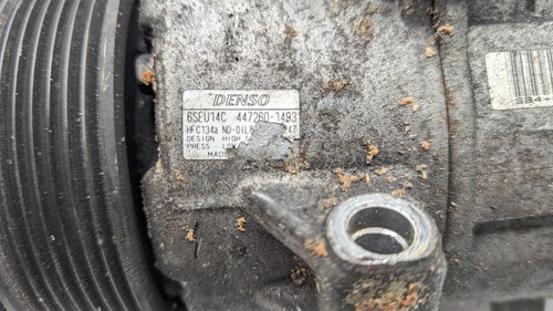 TOYOTA AURIS MK1 E150 2006 - 2012 AC COMPRESSOR 1.6 PETROL 77357 447260-1493 - Picture 2 of 9