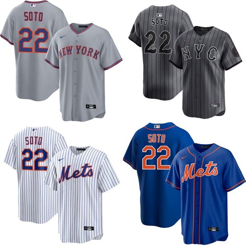 Juan Soto Mets Men stitched Jersey