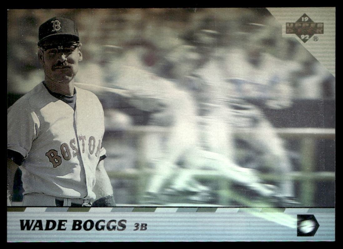 1992 Upper Deck Team MVP Holograms Wade Boggs Boston Red Sox #10