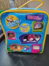 LOT OF 11 ZHU ZHU PETS WITH CARRYING CASE AS IS