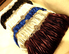 Women's Satin Evening Bag Clutch Handbag Shoulder Tote Purse Prom Wedding
