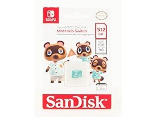 SanDisk 512GB microSDXC UHS-I card for Nintendo Switch - Nintendo licensed Produ - Picture 8 of 8