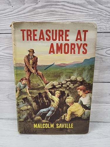 Schatz bei Amorys von Malcom Saville Vintage Buch 1964. PAC