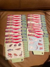Vintage 1993 VTech Smart Play World Wizard Traveller 20 Double-sided Cards