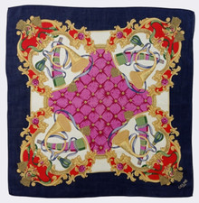 Vintage Celine Handkerchief Neckerchief Bandana Pocket Square Gift