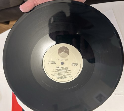 Metallica And Justice For All Promo Elektra Vinyl Ep 1988 - Picture 10 of 10