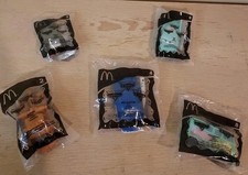 2006 Lot of 5 McDonalds Disney Pixar Movie Cars Happy Meal Toys SEALED