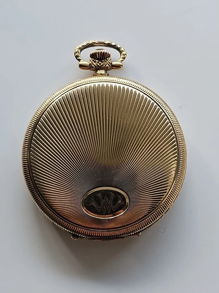 M.B. Antike Doppeldeckel Savonette Taschenuhr Pocket Watch - Spz-8 - Bild 2 von 4