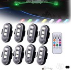 Remote Control Strobe Light, Wireless Led Lights for Car, 8 Colors Warning Light