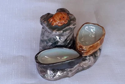 Saleron en porcelaine / Thème de la mer - Photo 1/4
