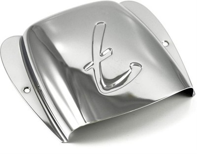 Genuine Fender Jazz/J Bass Bridge F Cover Plate - CHROME - 0010678000