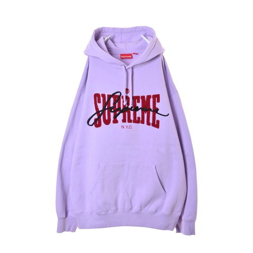 Pull à capuche Supreme Patch L violet Supreme KL4BL2KP03