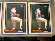 Kenny Rogers 4 card lot 1992 1993 Donruss #368 #509 Topps #511 Texas Rangers