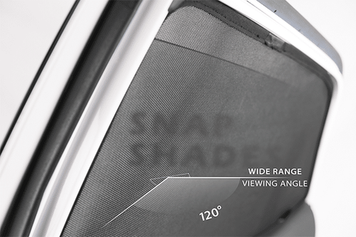 Genuine SNAPSHADES Car Rear Window Shades for Rivian R1T (2022-Present) - Picture 3 of 4