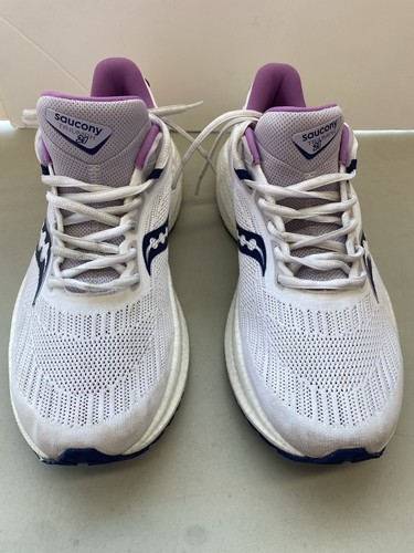 Saucony Triumph 21 S10881-31 weiße Damen-Laufschuhe Turnschuhe Größe 10 - Bild 5 von 15