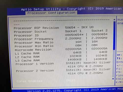 Cisco C220 M5 UCSC-C220-M5SX 10SFF 2x Silver 4114 64GB 12G RAID-M5 2x 770W PSU - Picture 7 of 9