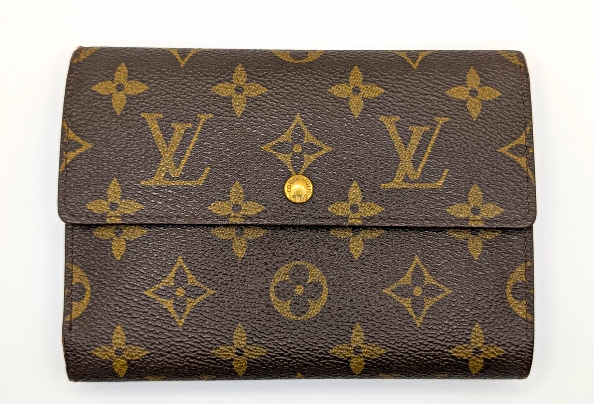 LOUIS VUITTON モノグラム ヴィンテージ　三つ折り財布 Louis Vuitton Folding Wallets for Women with Vintage for sale | eBay