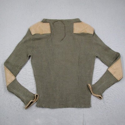 Maison Margiela British Commando Knit Sweater Olive Green Mens M 14 2017