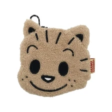 Osamu Goods Cat Face Pouch Nakajima Corporation New 16cm Japan