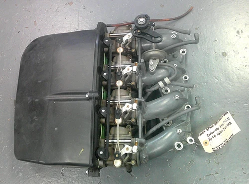 Good Used Honda BF90 Complete Carb Set, # 16101-ZW1-G02, 17100-ZW1-000ZA