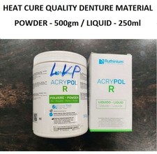 Dental ACRYPOL R Heat Cure Superior Quality Denture Base Material PL Set