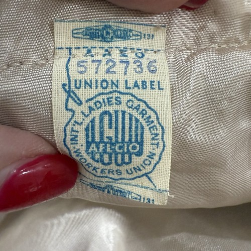 1950s Vintage Dress Illusion Lace Wiggle Dress 28” Waist Union Made USA Pin Up - Picture 19 of 24