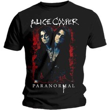 Image of Alice Cooper T Shirt Paranormal Splatter