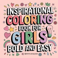 Bold And Easy Inspirational Coloring Book For Girls Revive Coloring Books Buch