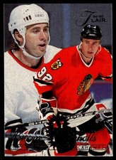 1994-95 Flair Bernie Nicholls Chicago Blackhawks #35