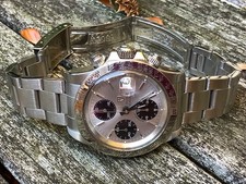 TUDOR Oysterdate Men's Black Watch - 79180 big block chronograph 