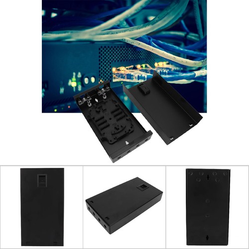 FTTH 4 Fiber Optic Terminal Junction Box FC/ST 4 Round Port Pigtail Te FI - Afbeelding 4 van 9