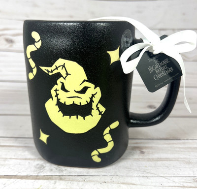 Rae Dunn The Nightmare Before Christmas Oogie Boogie GLow in Dark Mug ...