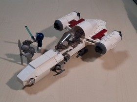 Lego Star Wars 8085 Freeco Speeder with instructions and 2 figures