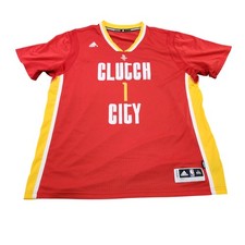 Houston Rockets Jersey Mens 4XL Red NBA Basketball Trevor Ariza Adidas