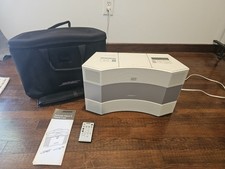 Bose Acoustic Wave Music System II w/ Case Remote - Tested