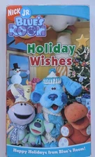 Vintage Blue's Room Holiday Wishes VHS Nick Jr 2005 Children's Christmas Movie