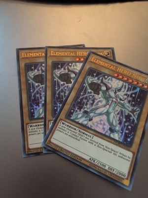 Yugioh 3X  Elemental HERO Neos DUPO-EN102 Ultra Rare Limited Edition NM