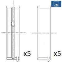 FAI AutoParts BM1047-STD Kurbelwellenlager FüR Mercedes-Benz