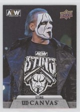 2021 Upper Deck AEW All Elite Wrestling Canvas Sting #C-18 ng3